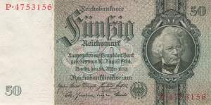 50 Mark 1933 ro.175a E/P